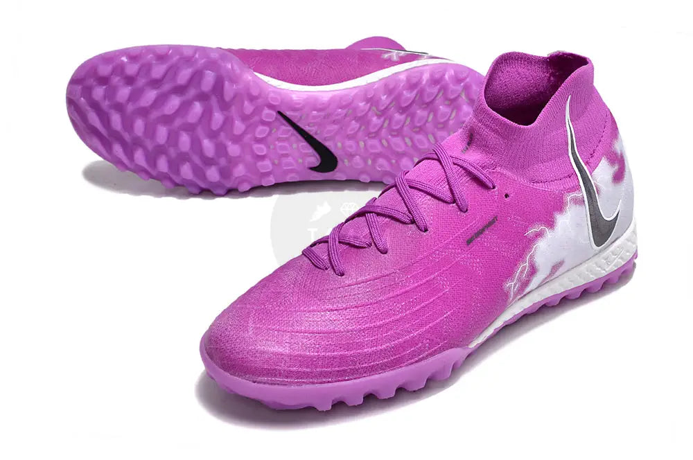 Nike Phantom Luna Elite Nu Tf Artificial Turf - Purple/White/Black Soccer Cleats