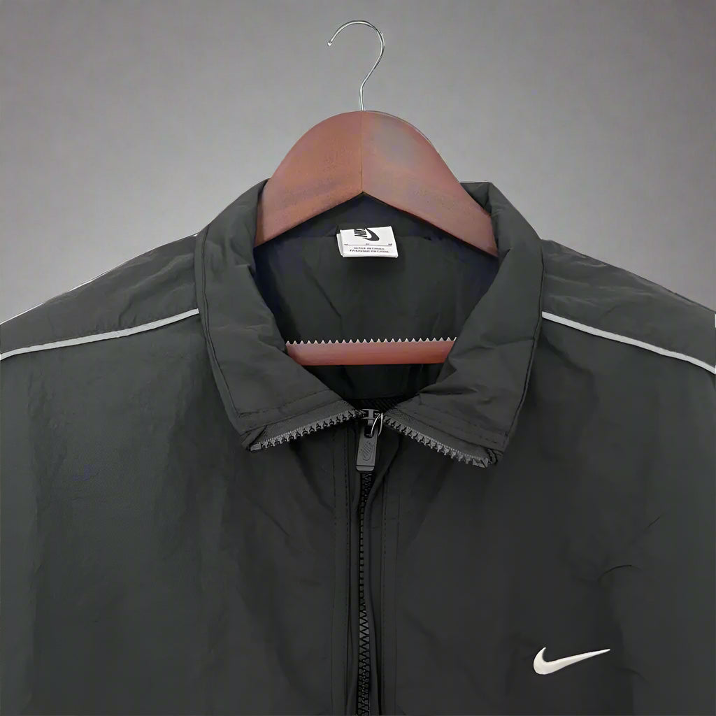Nike Solo Swoosh Jacket Black Windbreaker