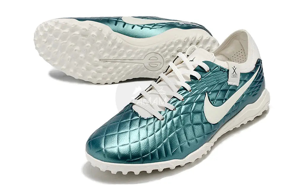 Nike Tiempo Legend 10 Pro Tf Artificial Turf - Jade/White Soccer Cleats