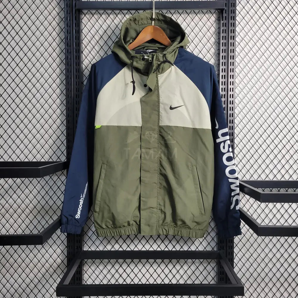 Nike tri color windbreaker sales