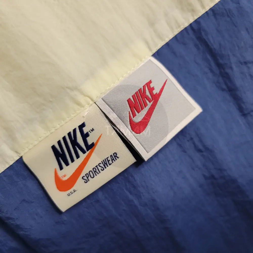 Nike Woven Light Jacket Yellow/Blue Windbreaker