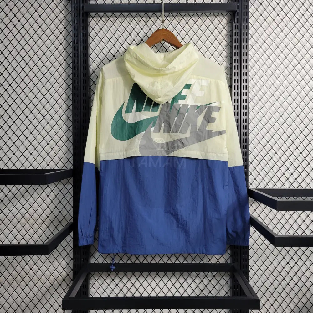 Nike Woven Light Jacket Yellow/Blue Windbreaker