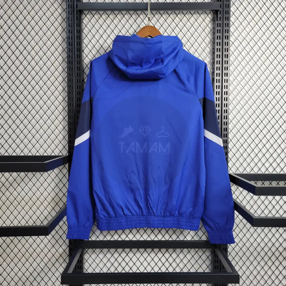 Psg-Paris Saint Germain Blue Windbreaker 22/23
