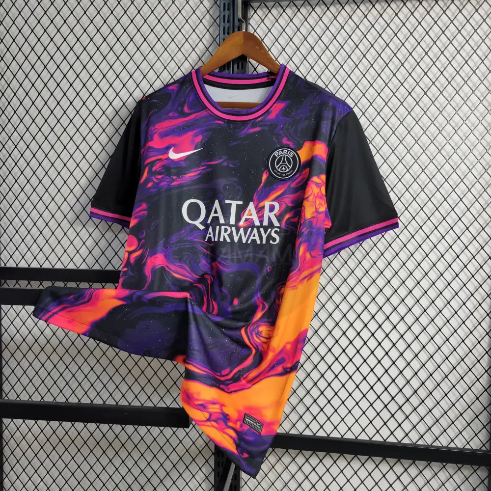 Psg-Paris Saint Germain Colorful Training Suit 23/24 Kit Special Concept Football Jersey
