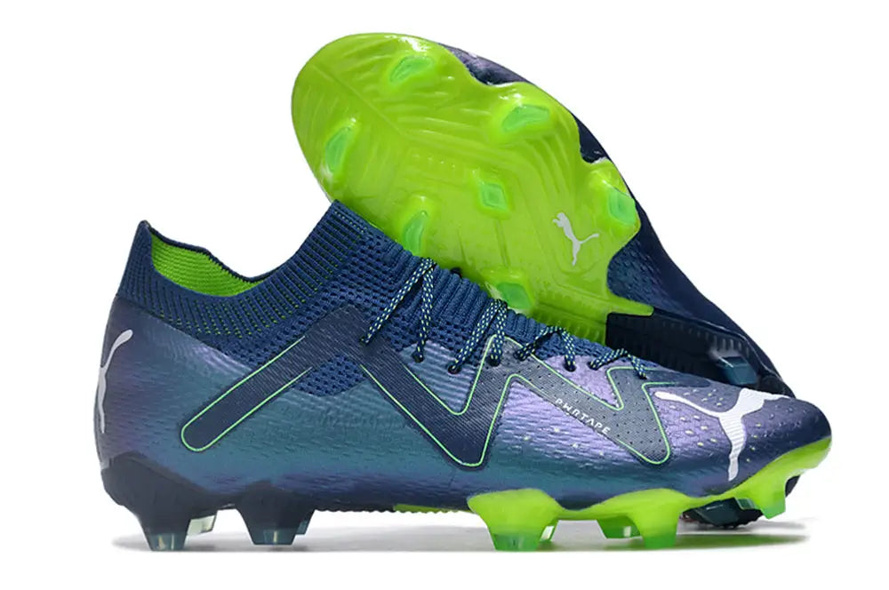 Puma Future Ultimate FG AG Gear Up Pack Persian Blue Pro Green