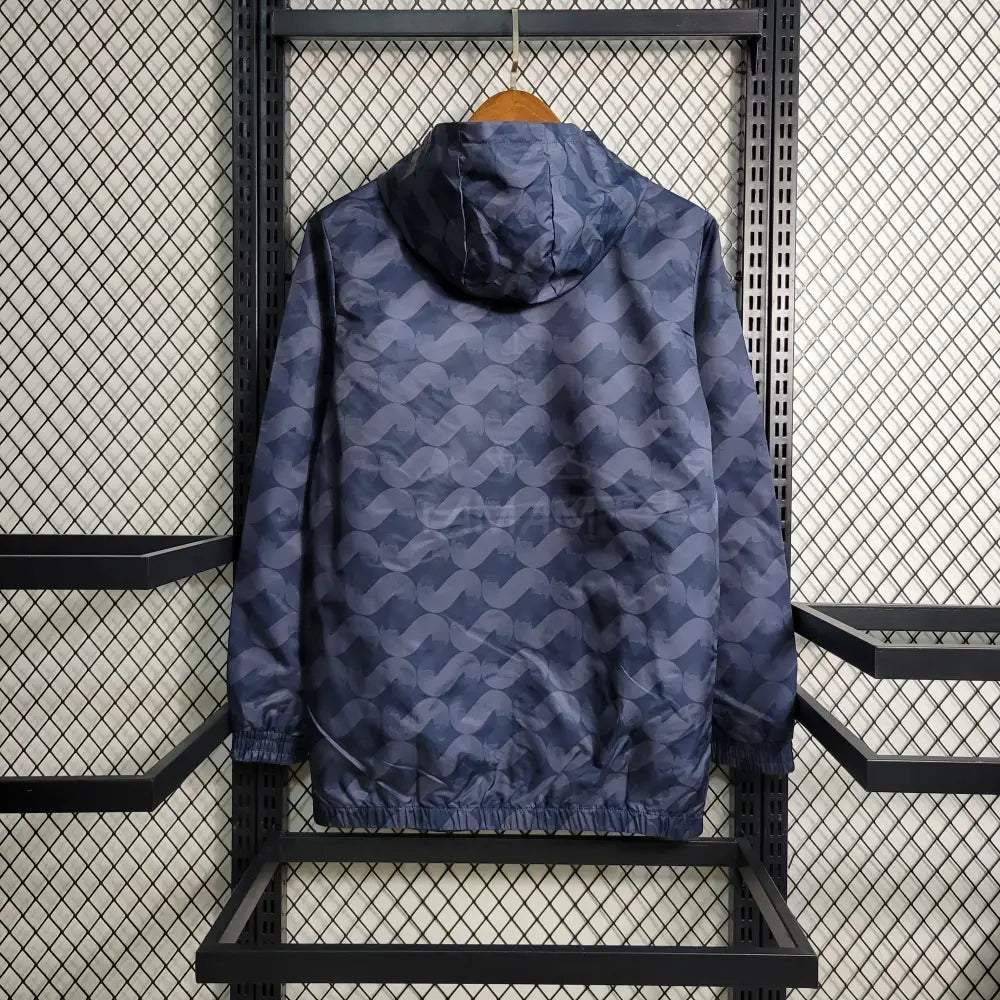 Real Madrid Away Black Windbreaker 23/24