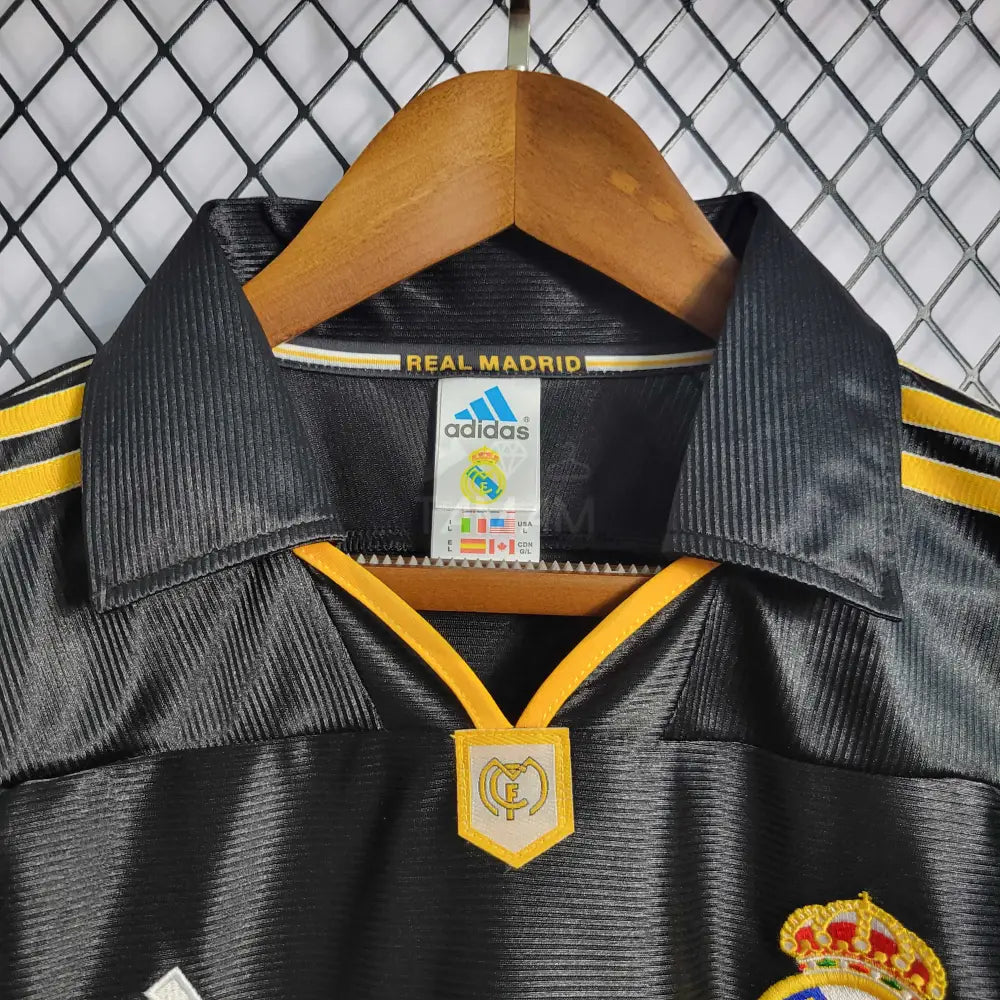 Real Madrid Away Kit Retro 99/01 Football Jersey