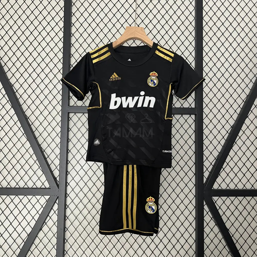 Real Madrid Away Retro Kit Kids 11/12 Football Jersey