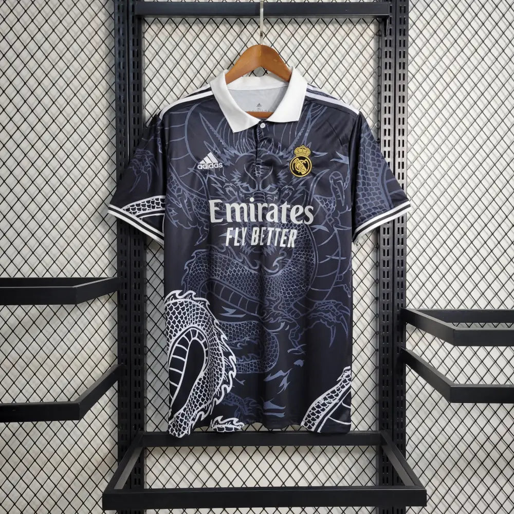Real Madrid Concept Black Dragon Special Kit 23/24 Football Jersey