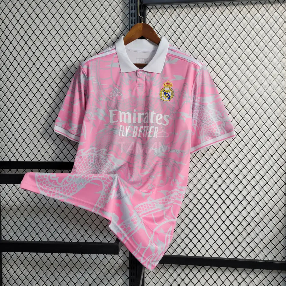 Real Madrid Concept Pink Dragon Special Kit 22/23 Football Jersey
