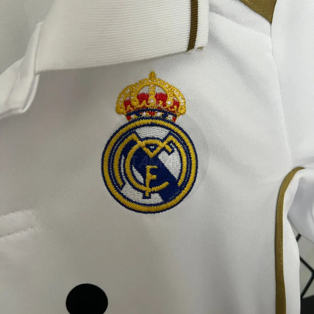 Real Madrid Home Retro Kit Kids 11/12 Football Jersey