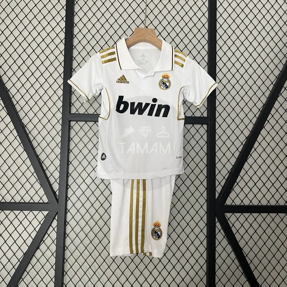 Real Madrid Home Retro Kit Kids 11/12 - Main Image
