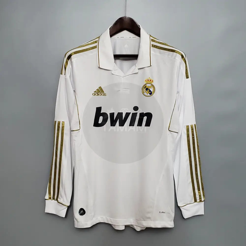 Real Madrid Retro 11 12 Kit Long Sleeves Tamam Mauritius