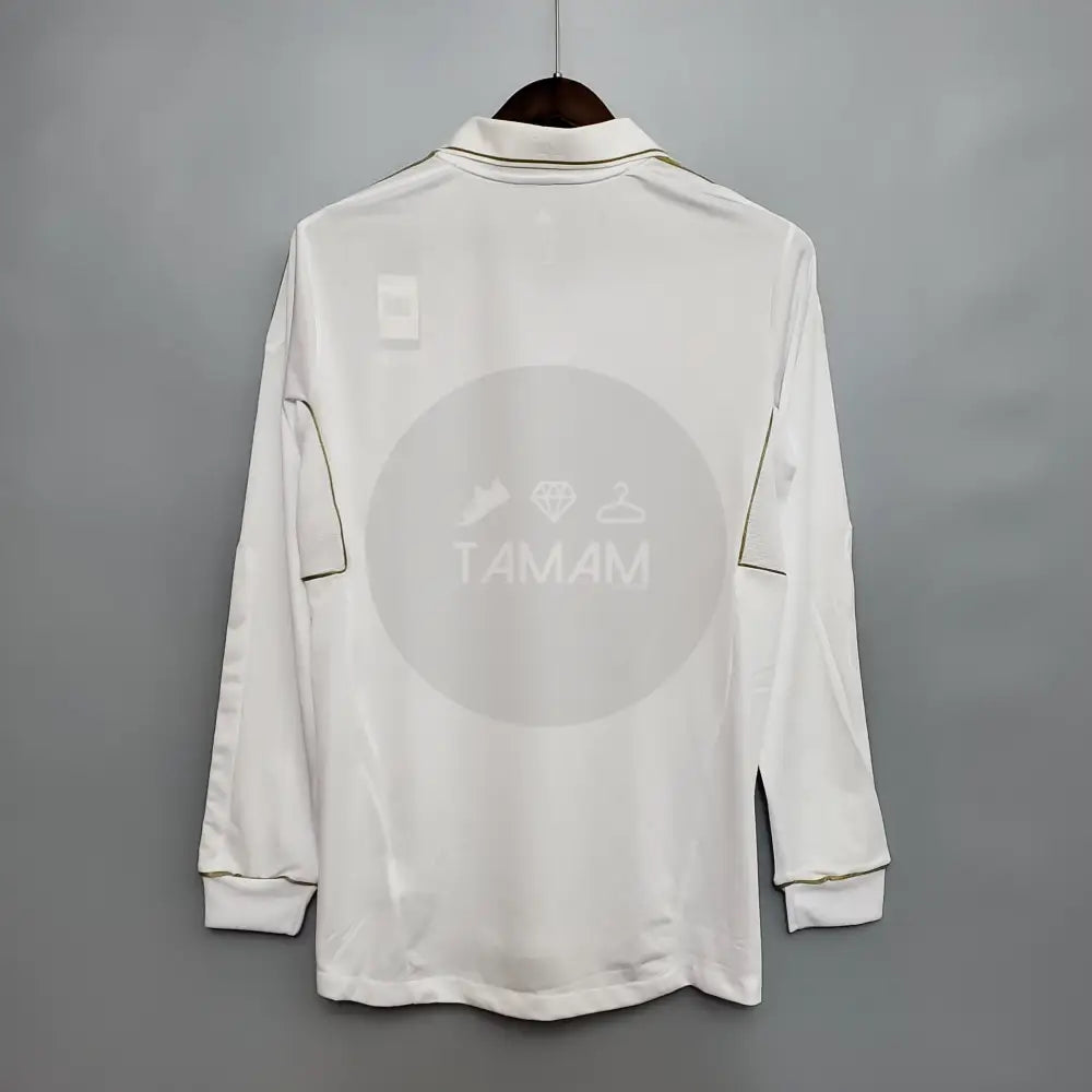 Real Madrid Retro 11/12 Kit Long Sleeves Sleeves Football Jersey