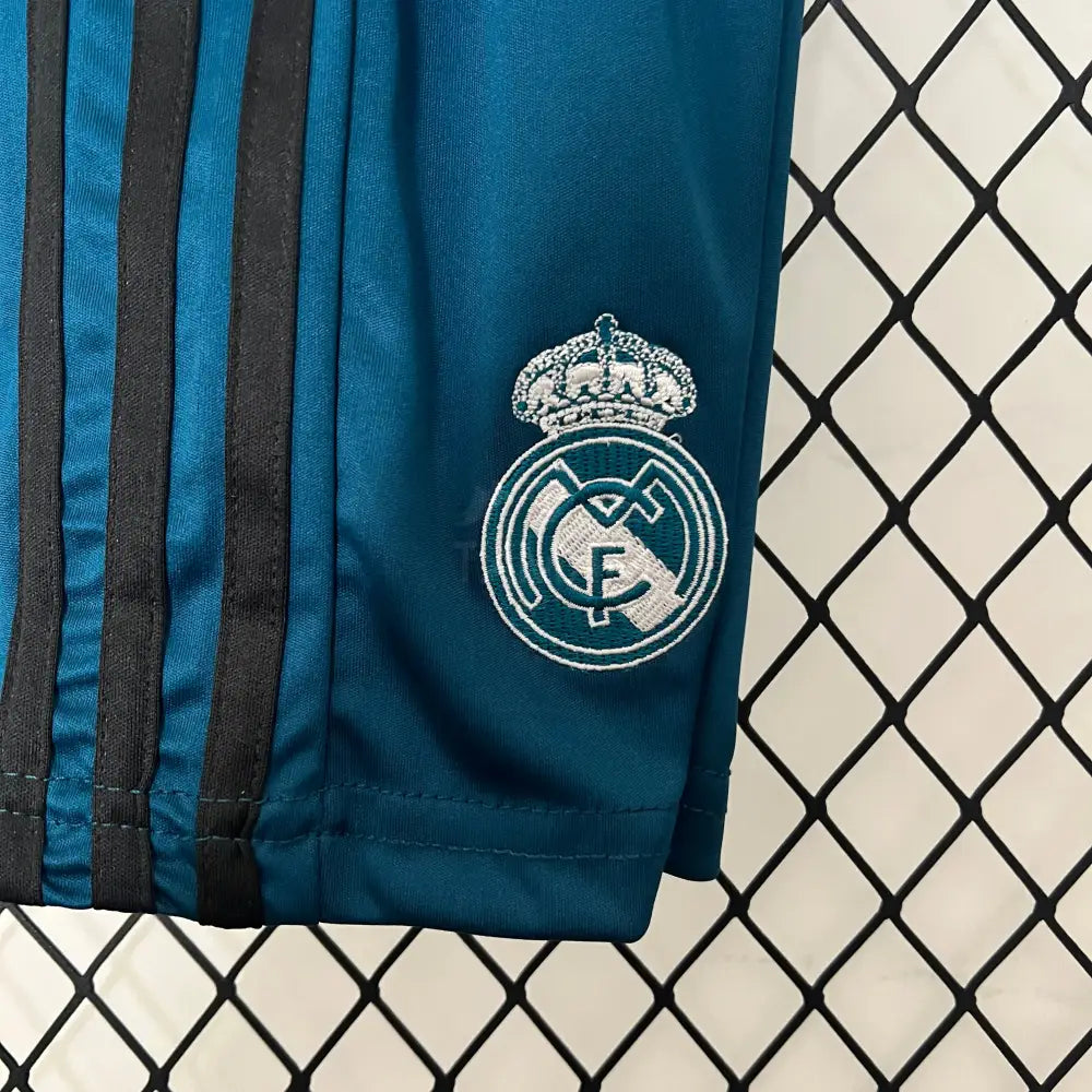 Real Madrid Third Retro Kit Kids 17/18 Football Jersey
