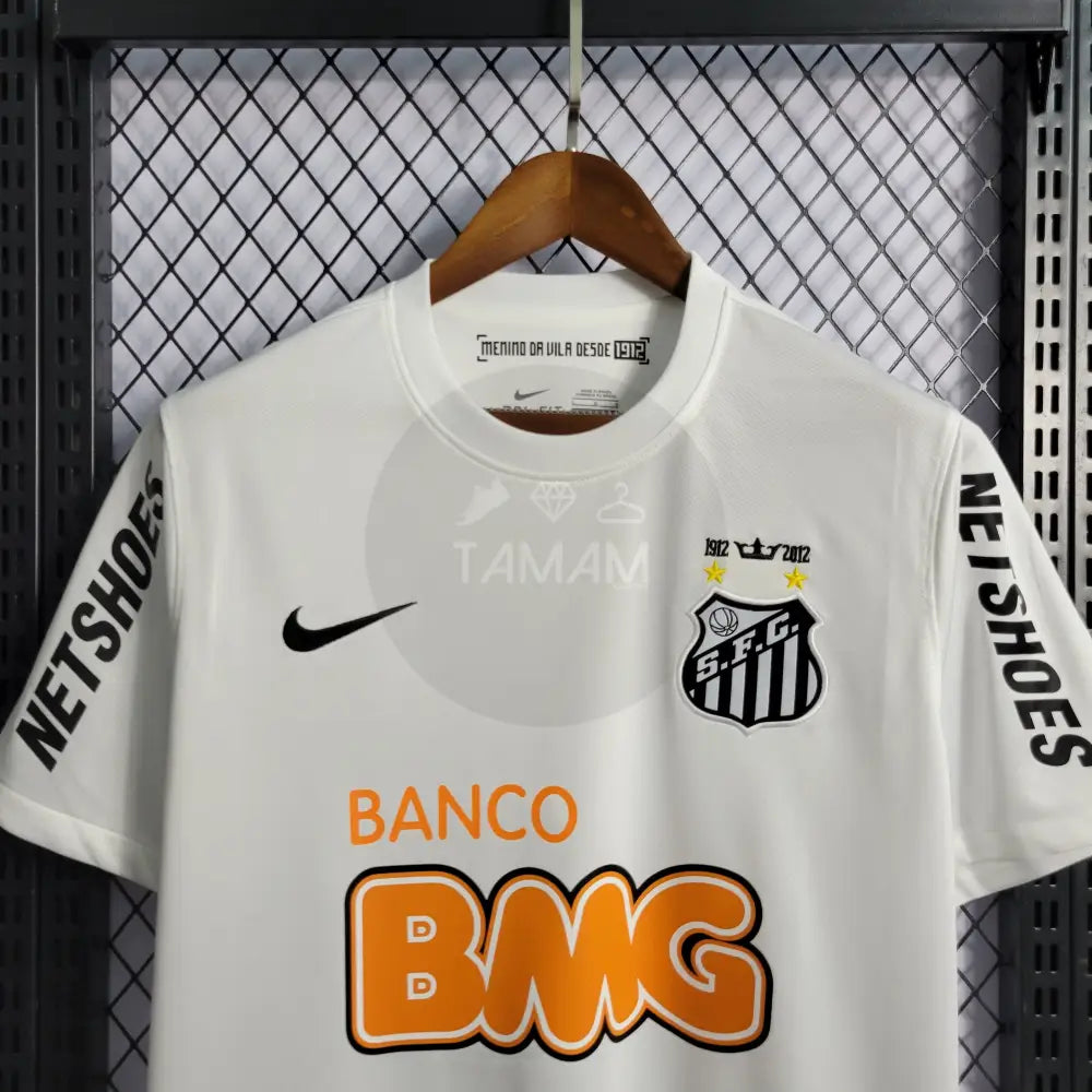 Santos Home Kit Retro 11/12 Football Jersey
