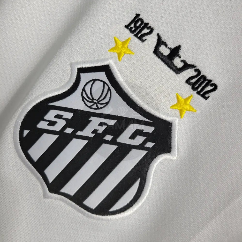 Santos Home Kit Retro 11/12 Football Jersey