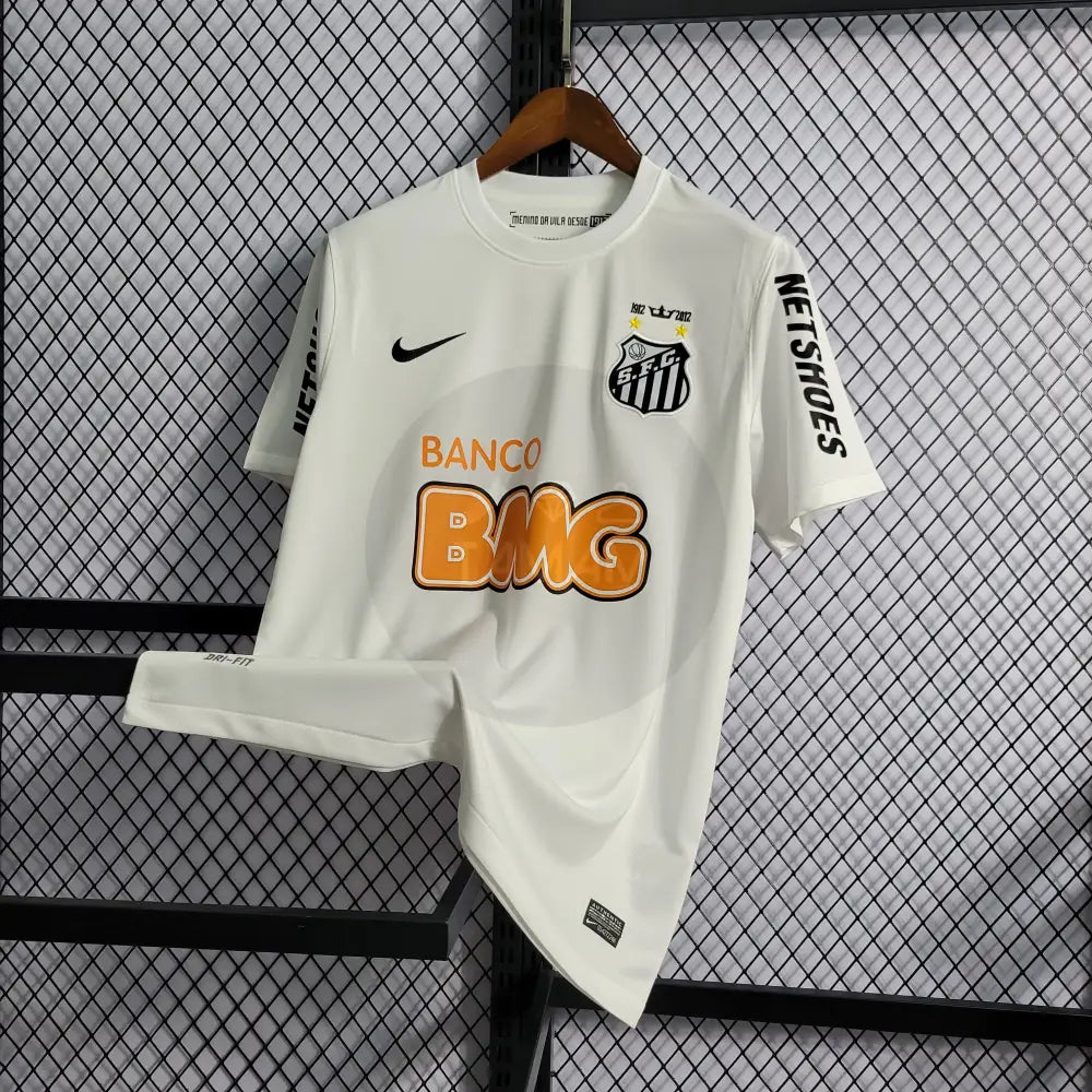 Santos Home Kit Retro 11/12 Football Jersey