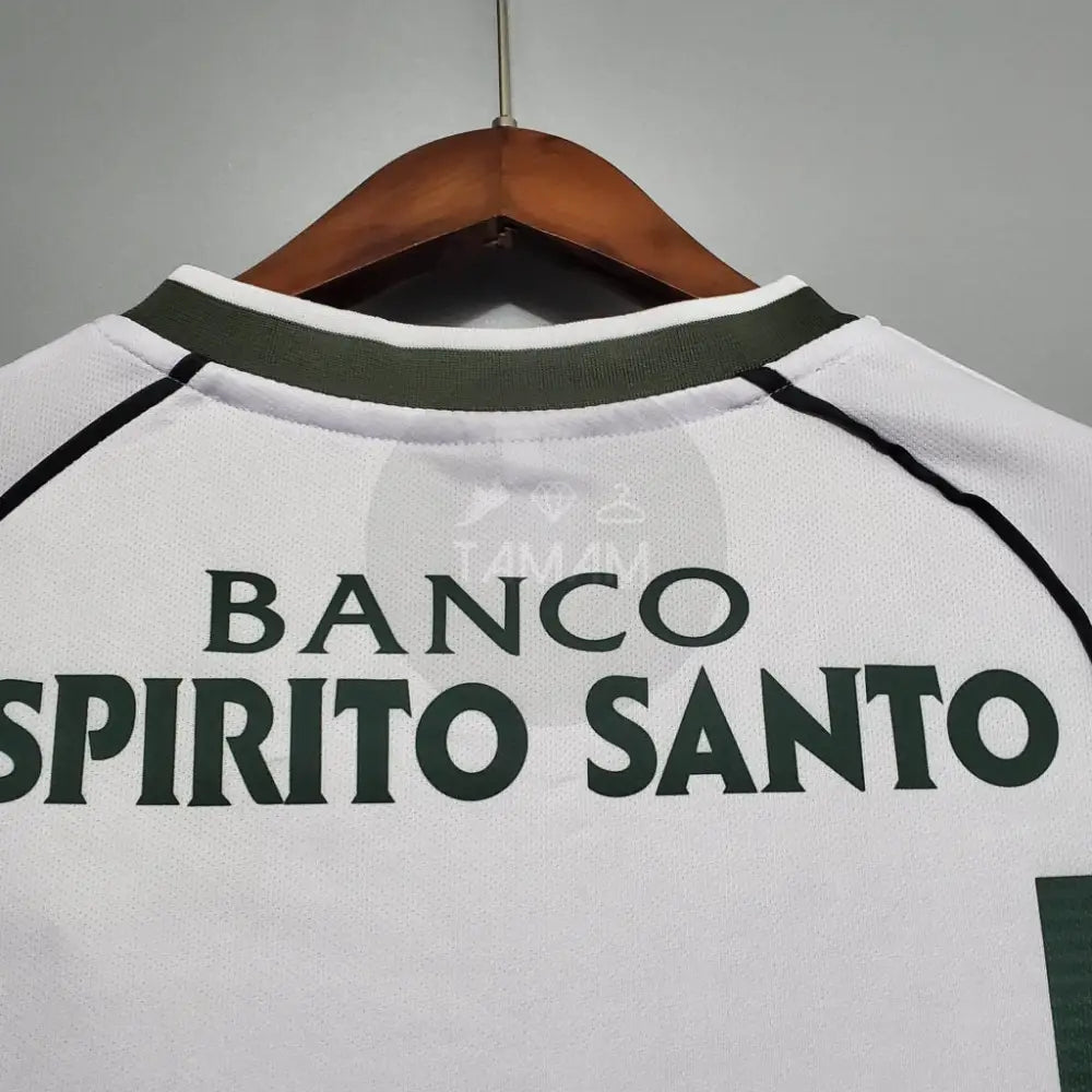 Sporting Lisbon Portugal Home Kit Retro 01/03 Football Jersey