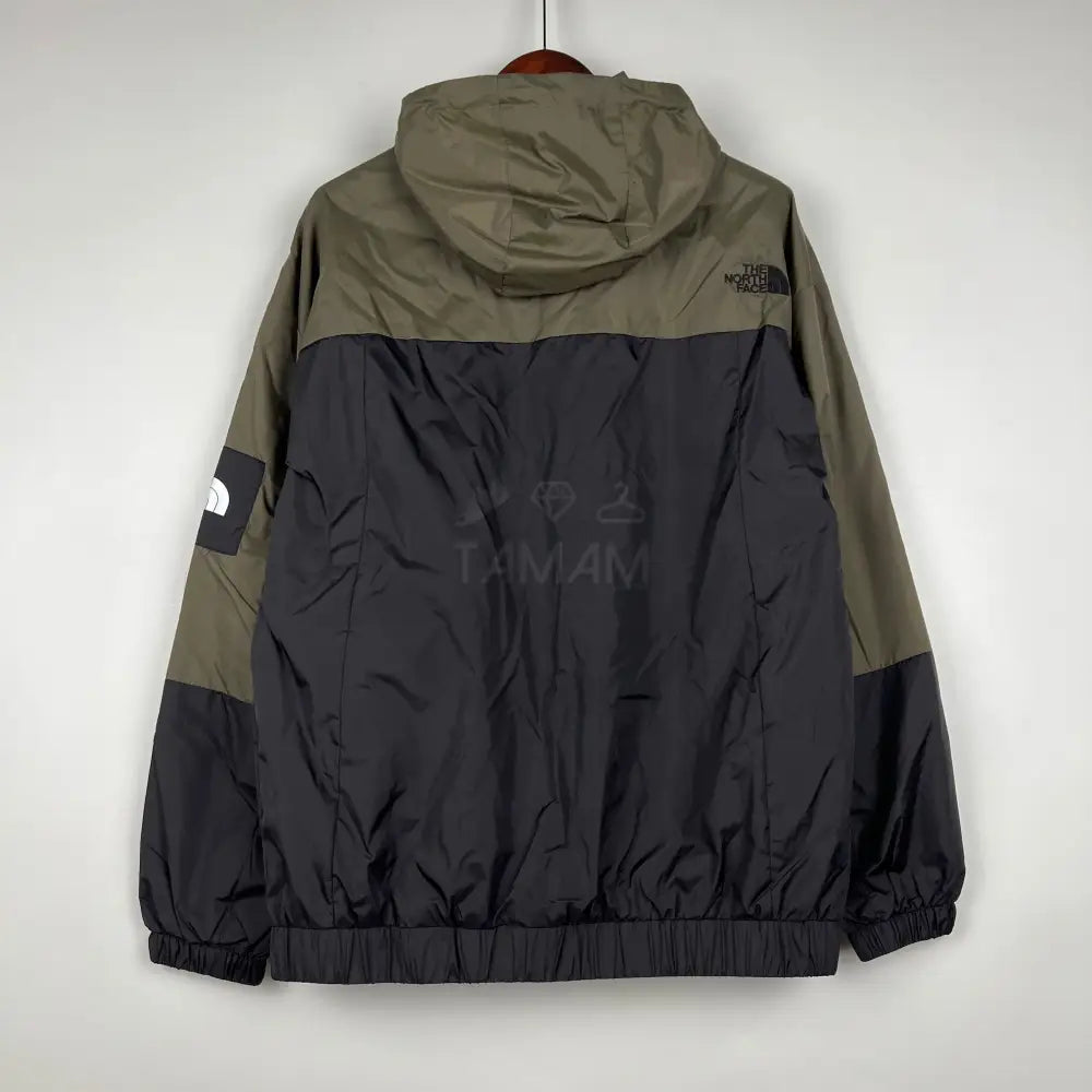 The North Face Windbreaker Khaki Black