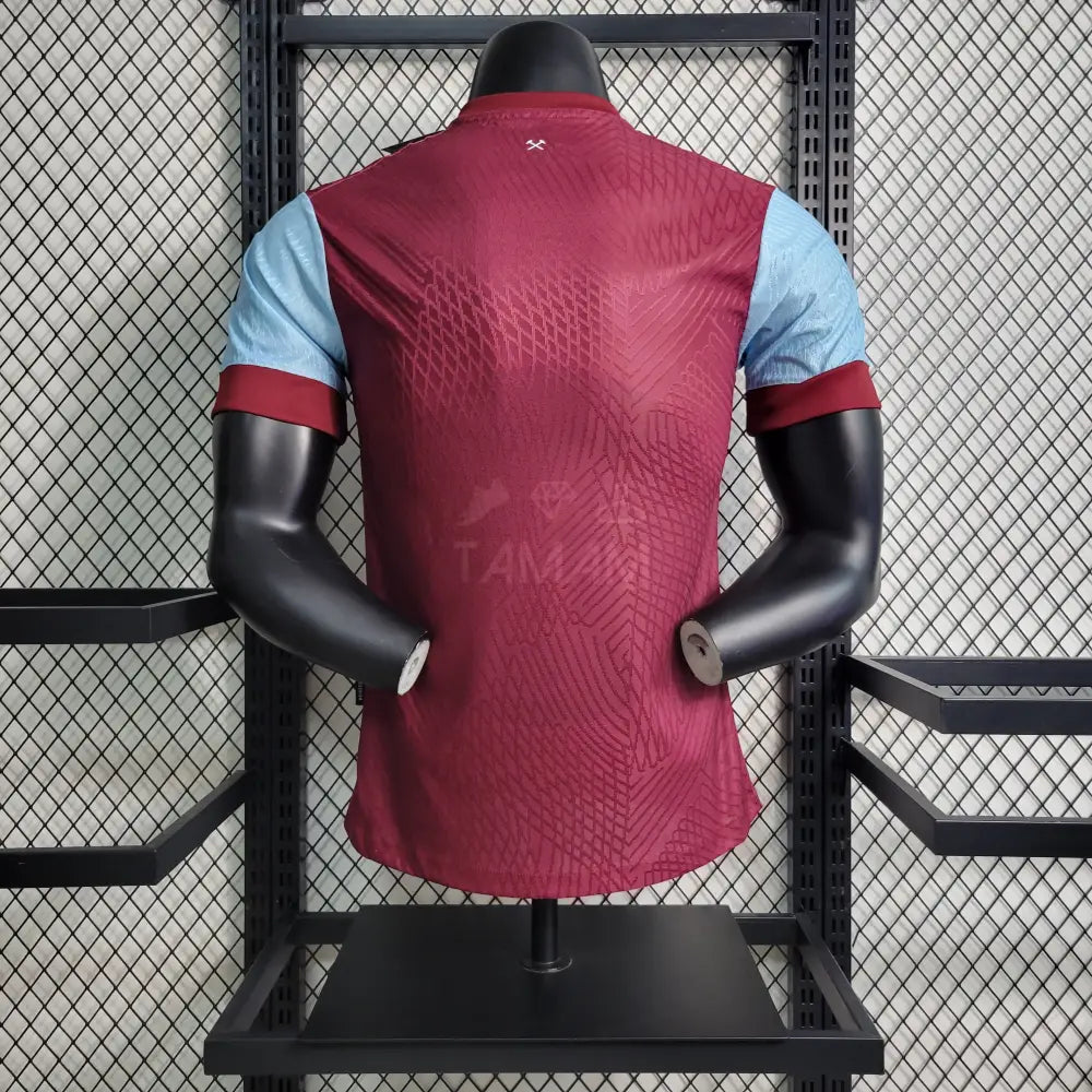 West Ham Home Kit Player Version 23/24 Football Jersey