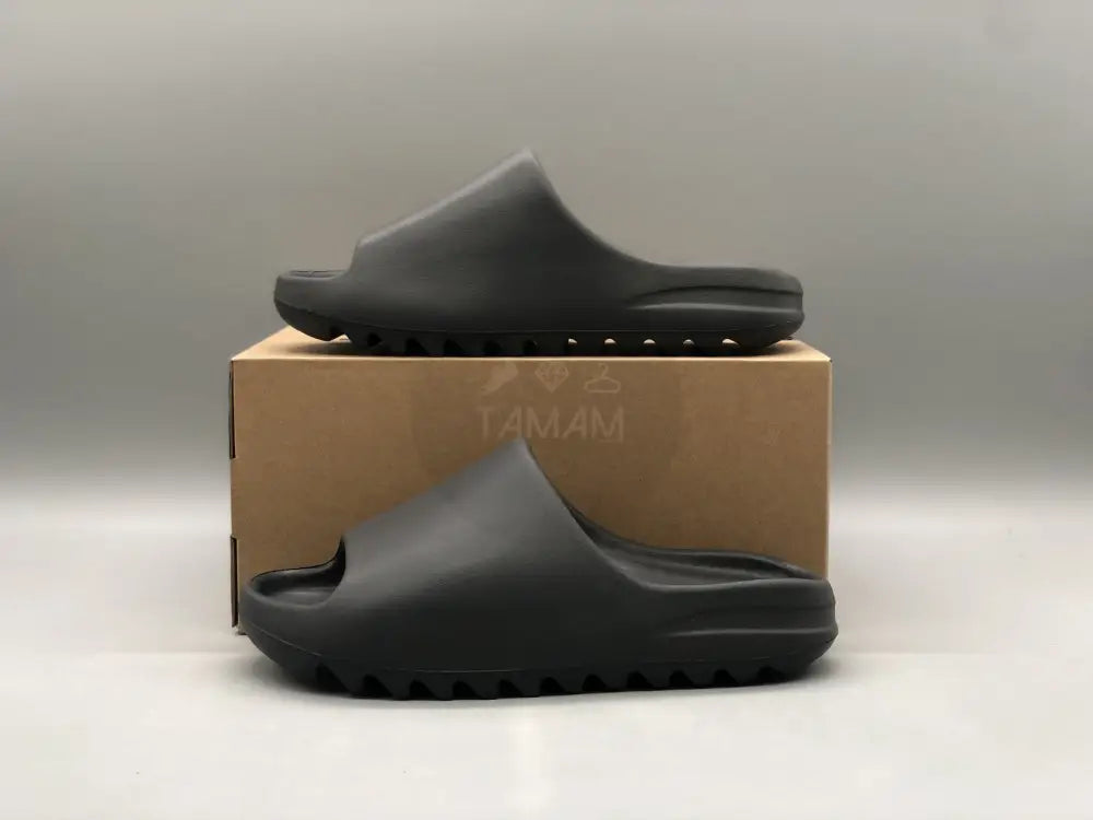 Yeezy Slides Onyx Black Footwear