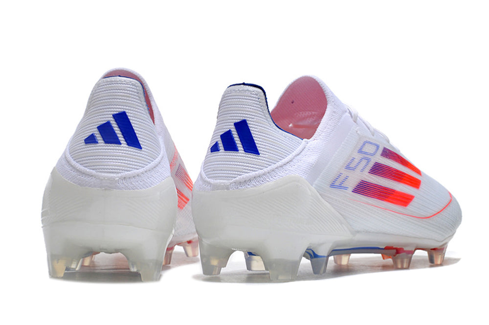 Adidas F50 Adizero FG White/Blue/Pink