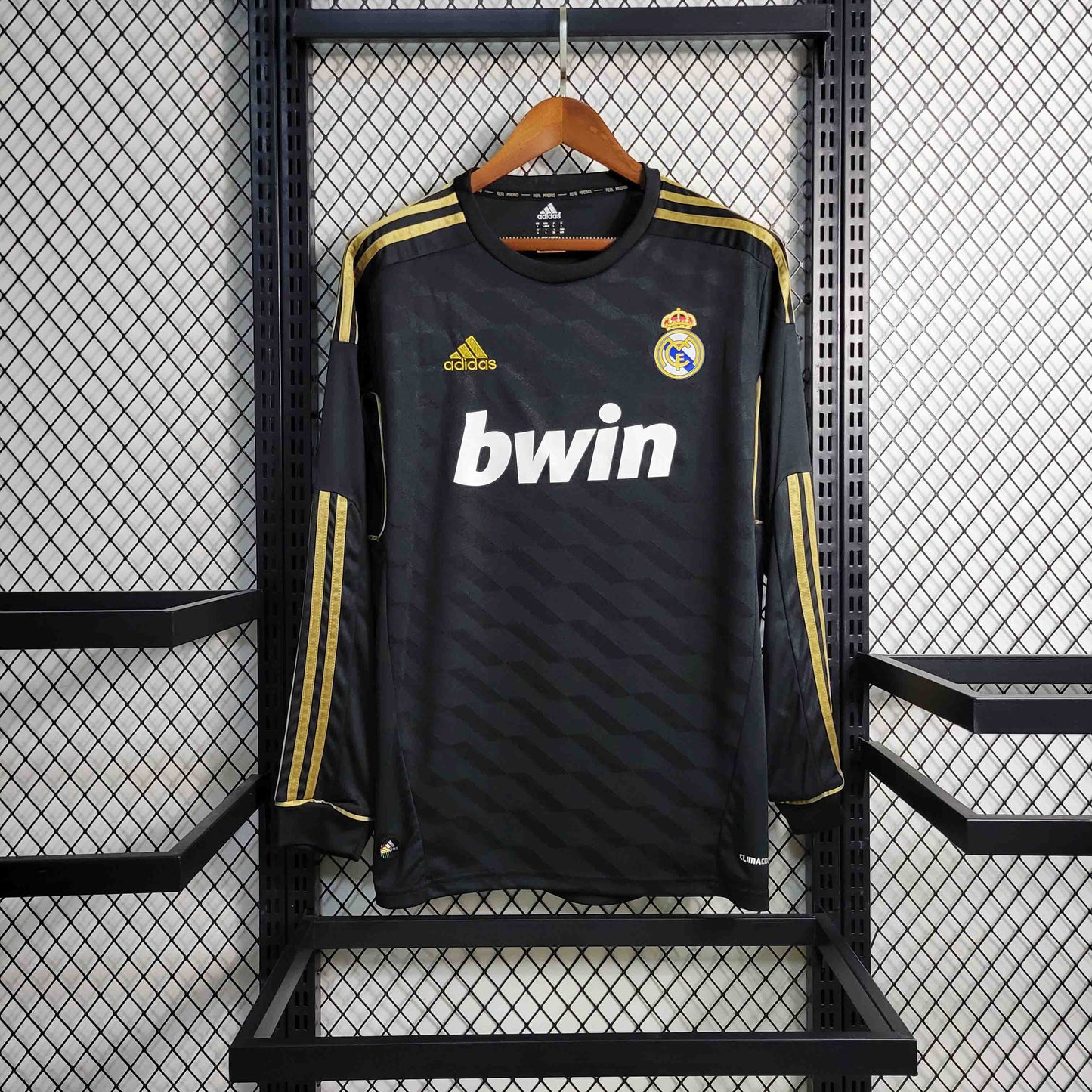 Real Madrid Away Retro 11/12 Kit Long Sleeves