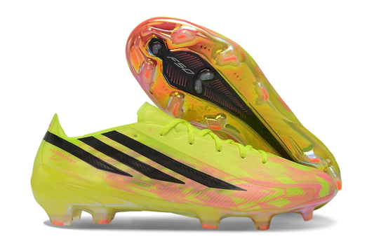 Adidas F50 Hyperfast Elite FG Solar Yellow and Core Black