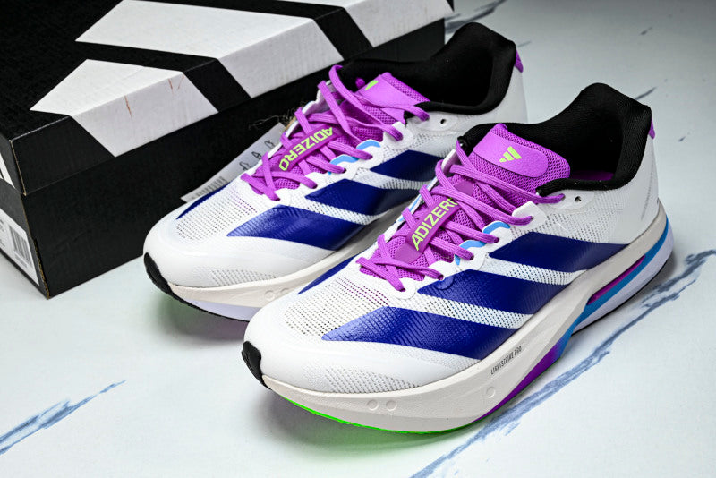 ADIZERO BOSTON 13 - Violet/Sky Blue/Green