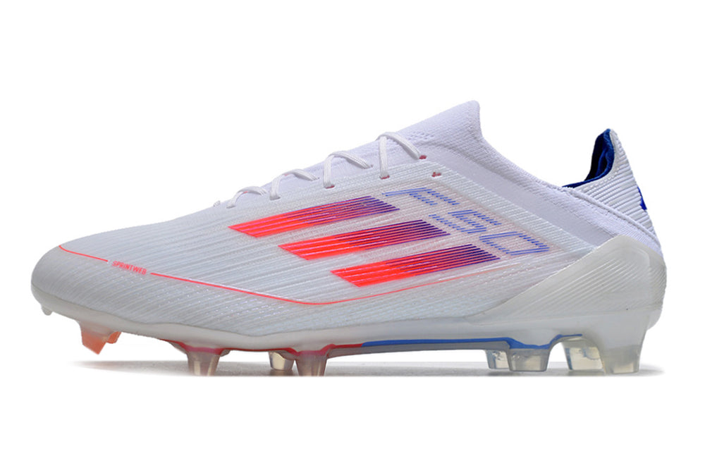 Adidas F50 Adizero FG White/Blue/Pink