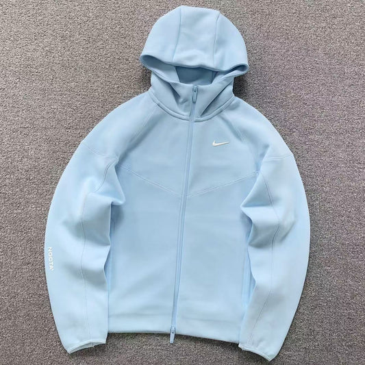 TOP JACKET ONLY - Nike Tech NOCTA Set - Sky Blue