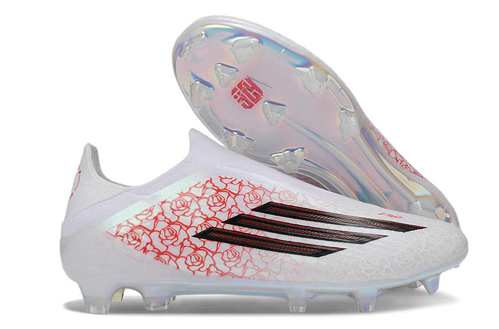 Adidas F50 Laceless x Lamine Yamal Elite FG Crimson White