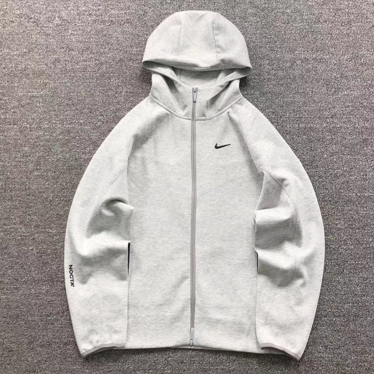 TOP JACKET ONLY - Nike Tech NOCTA Set - Gym Grey