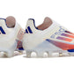 Adidas F50+ Adizero Laceless FG White/Blue/Orange/Red