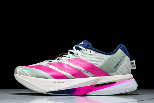 ADIZERO BOSTON 13 - Linen Green/Pink/Dark Blue