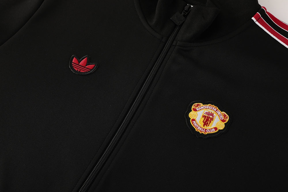 Adidas Originals Trefoil Tracksuit M@nchester United Purple 24/25