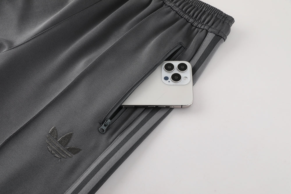 Adidas Bold Training Full Zip Tracksuit Grey/Silver