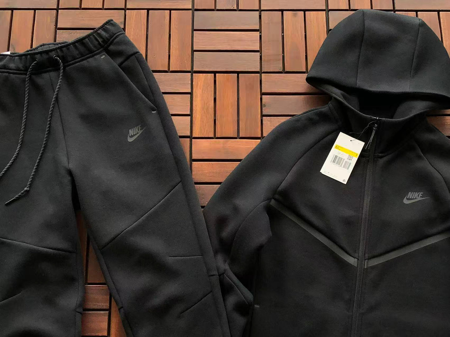 Nike Tech Fleece Set - All Black