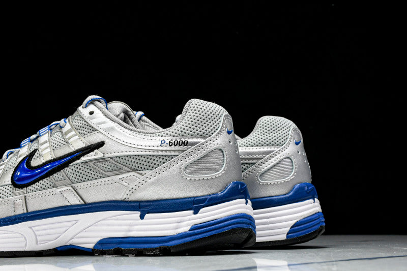 Nike P6000 White/Silver/Blue