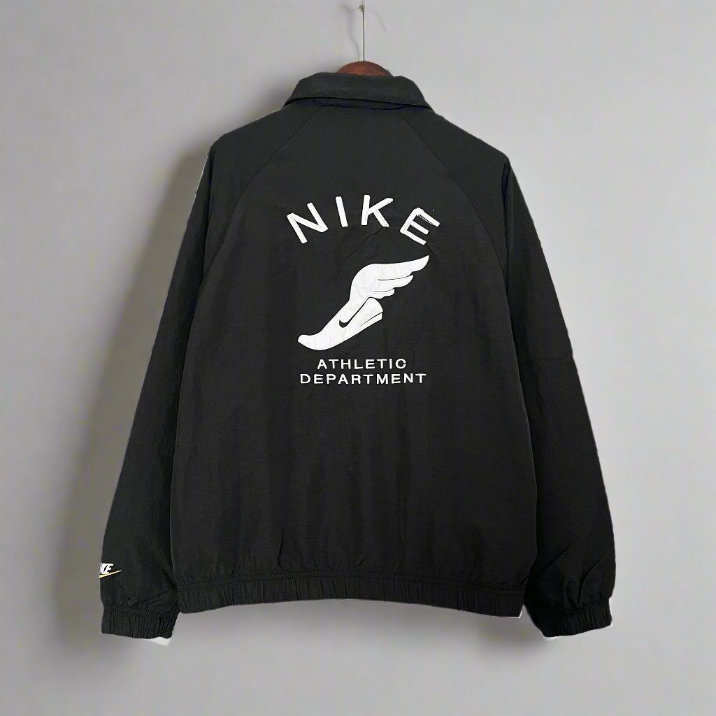 Nike Athletic Department Embroidered Jacket Black/White Windbreaker