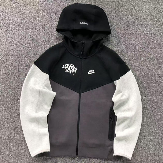 (TOP ONLY) Nike Tech Fleece Set - C.CEE X SYNA - Black