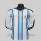 Argentina Home Player Version Kit International World Cup 26 Long Sleeves with Patches included