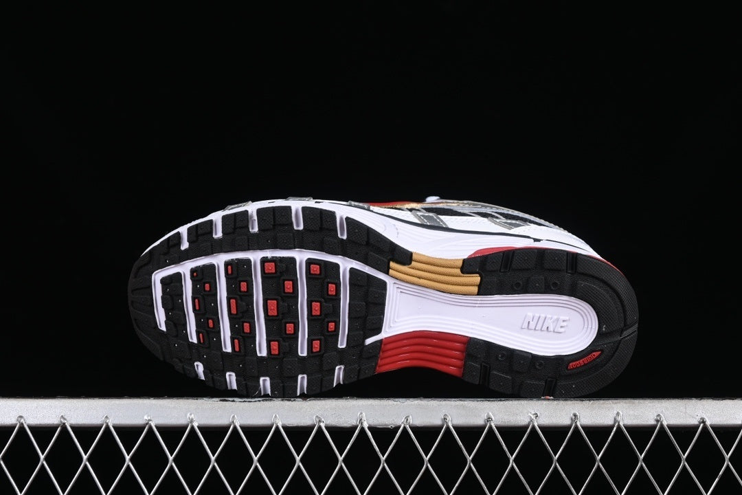 Nike P6000 White/Varsity Red