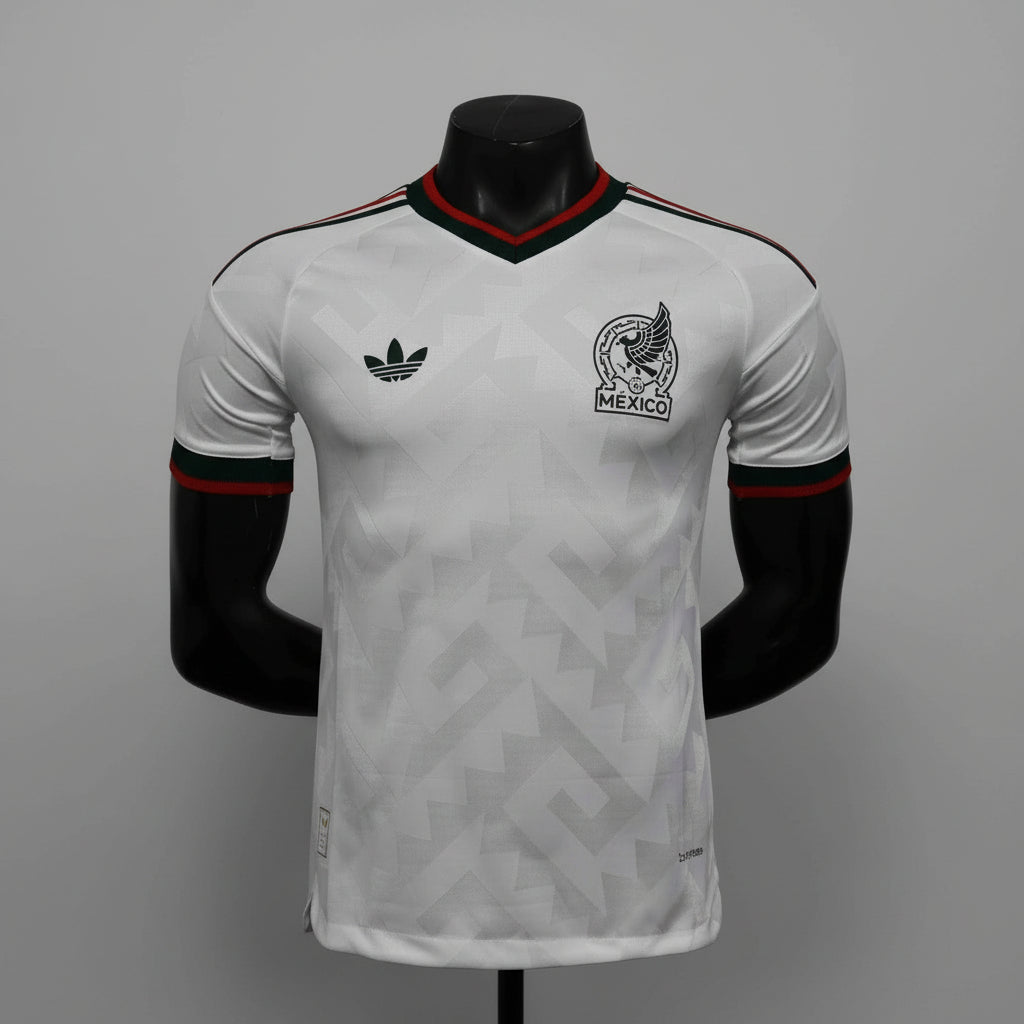 Mexico Away White Player Version Kit International World Cup 26
