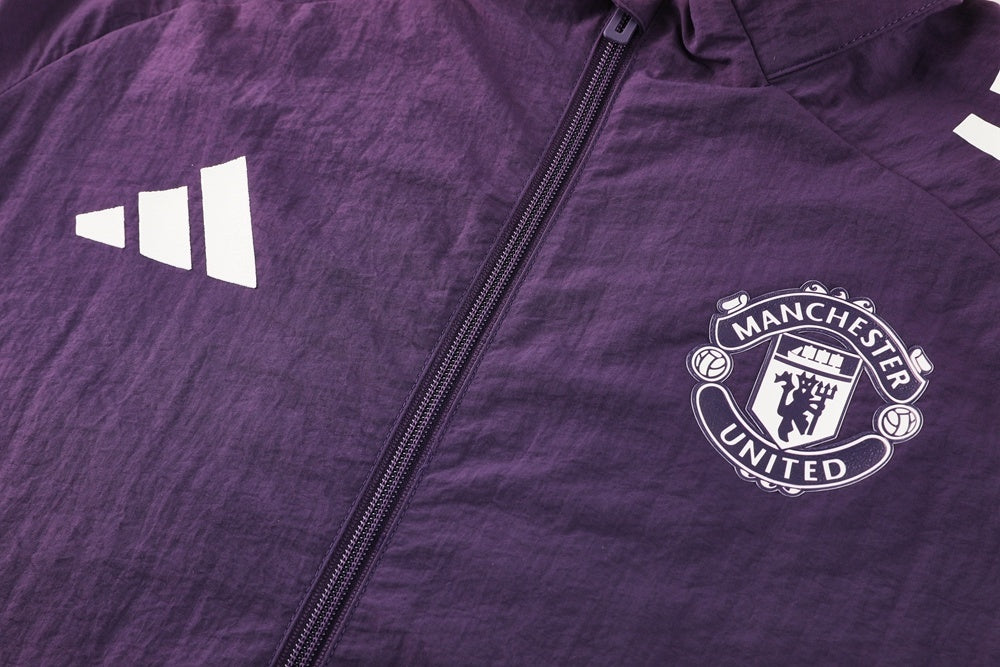 Manchester United Purple Windbreaker 25/26
