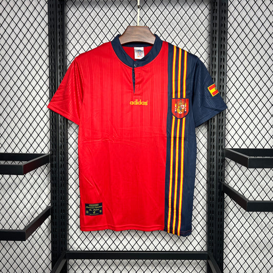 Spain Home Retro Kit 96/97 International