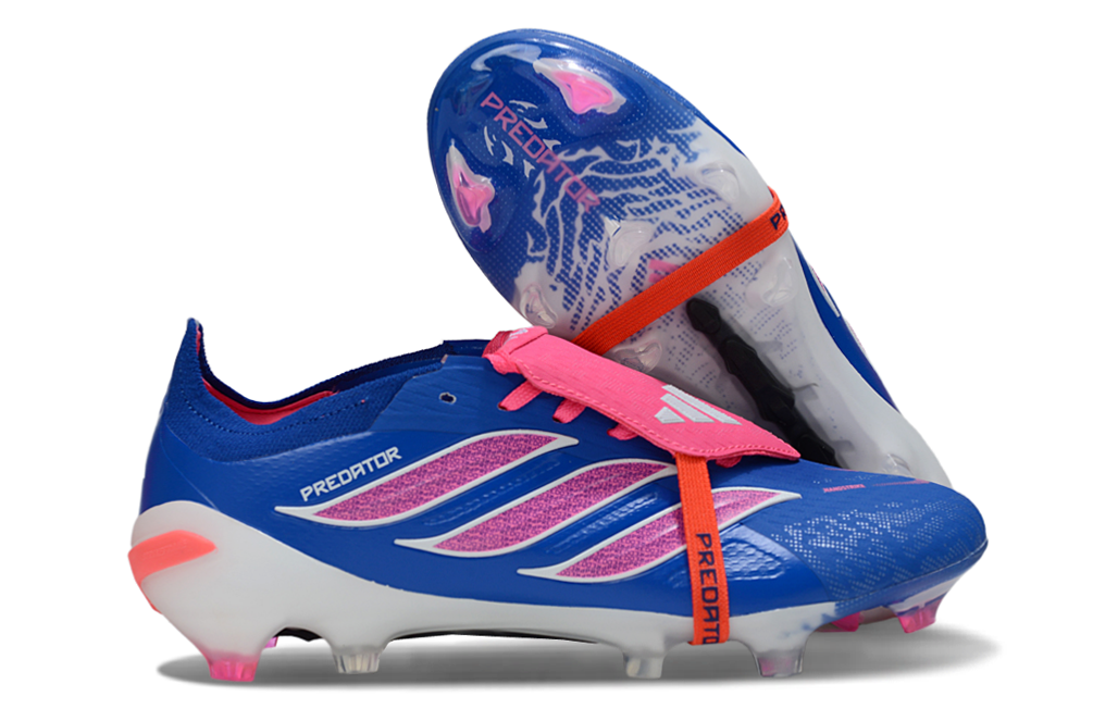 Adidas Predator Elite Fold-over Tongue FG Blue/Pink