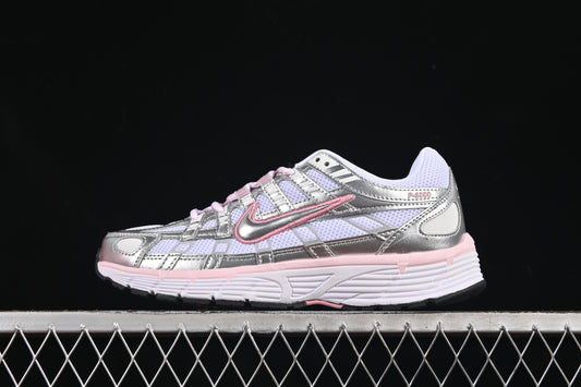 Nike P6000 White/Silver/Pink