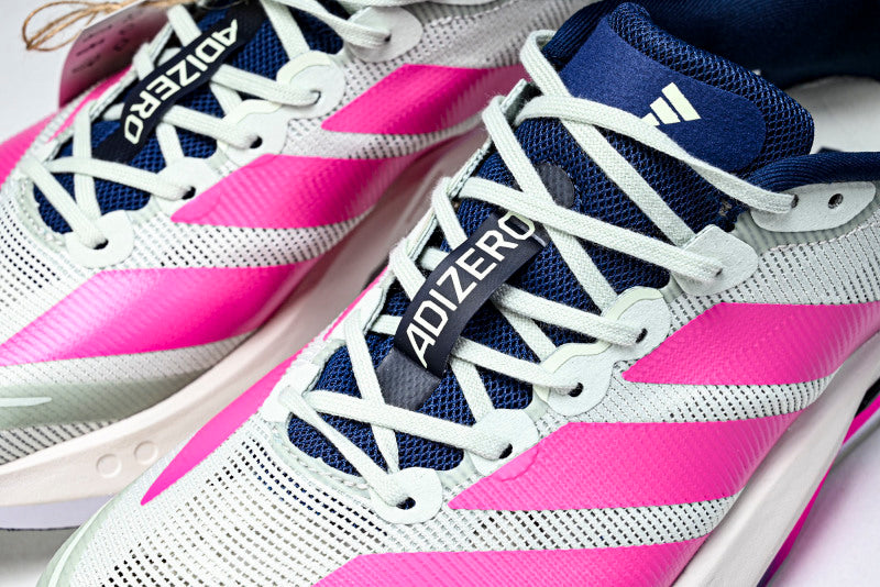 ADIZERO BOSTON 13 - Linen Green/Pink/Dark Blue